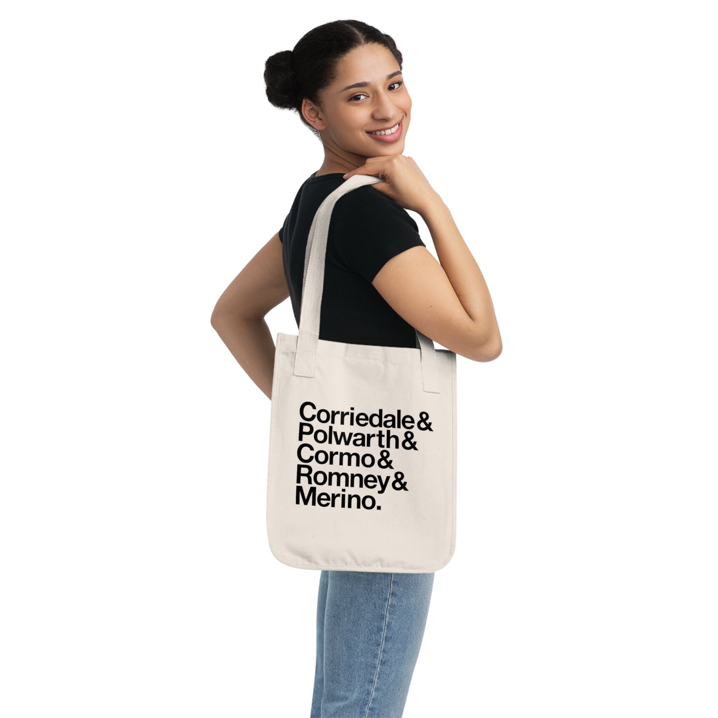 Types of Wool Organic Canvas Tote Bag