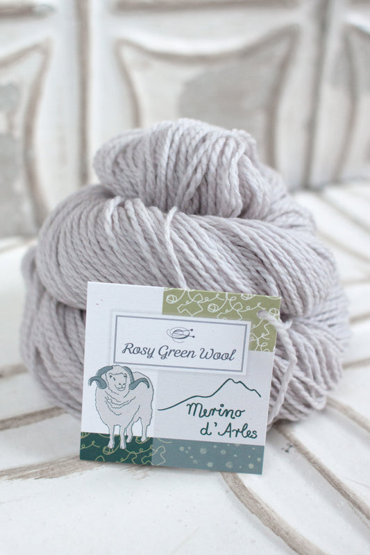 ROSY GREEN WOOL MERINO D'ARLES