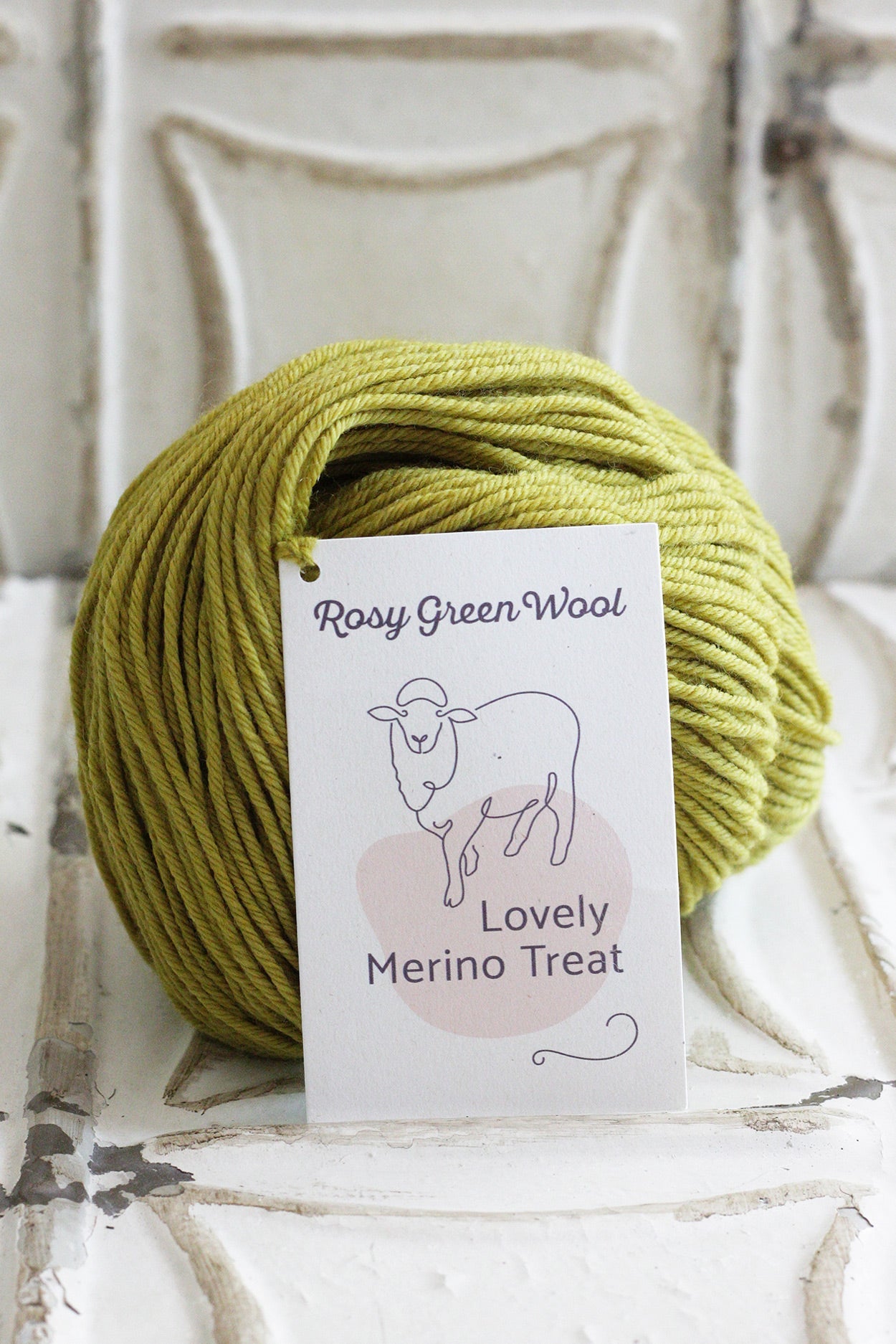 Rosy Green Wool Lovely Merino Treat